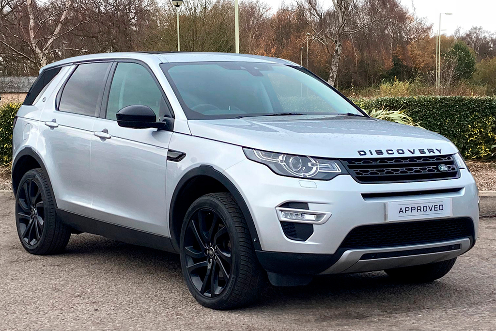 Compare Land Rover Discovery Sport Sd4 Hse Luxury KM19FOV Silver