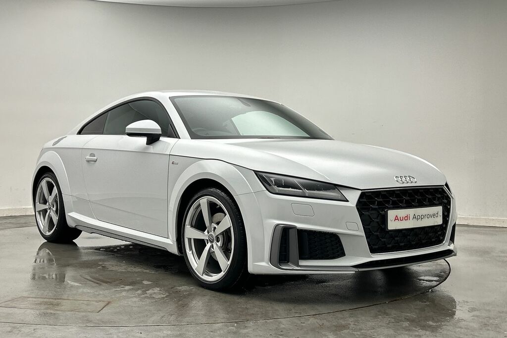 Compare Audi TT Coup- S Line 40 Tfsi 197 Ps S Tronic SN19PEH White