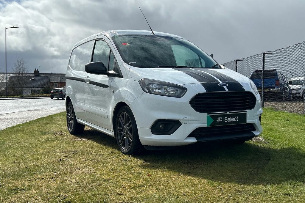 Compare Ford Transit Courier Transit Courier Sport YP21JYG White