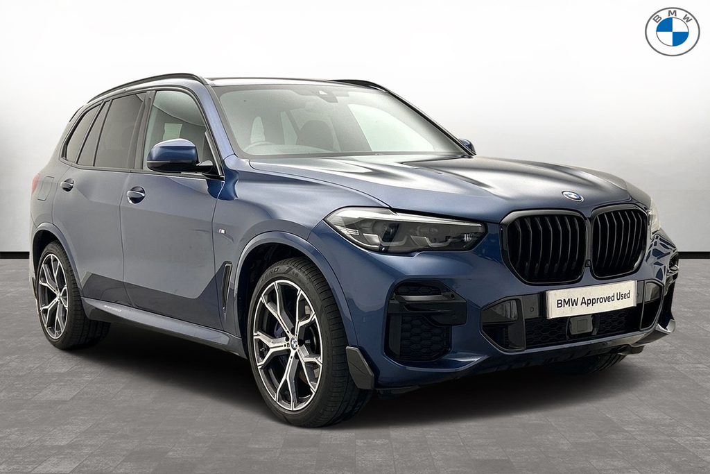 Compare BMW X5 X5 Xdrive40d M Sport Mhev SL72GRU Blue