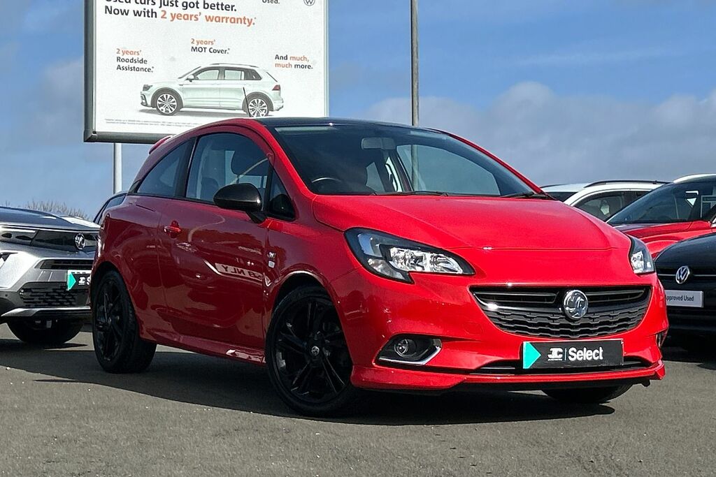 Compare Vauxhall Corsa 1.4 75 Ecoflex Limited Edition SG66YHN Red