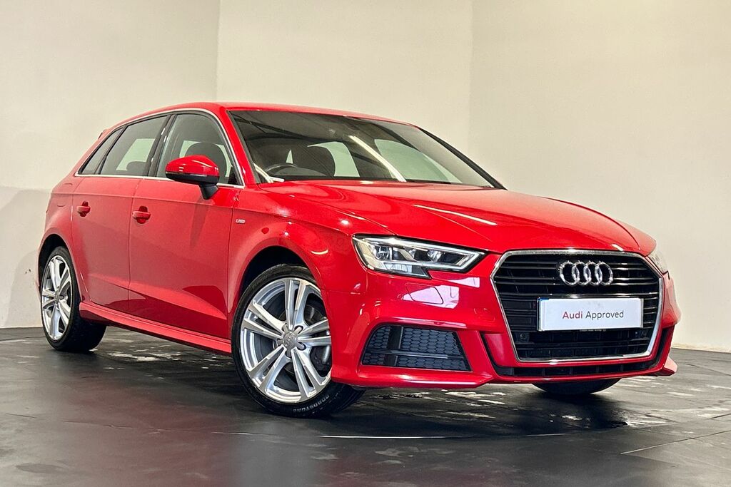 Compare Audi A3 S Line 1.5 Tfsi 150 Ps 6-Speed KX18XRT Red
