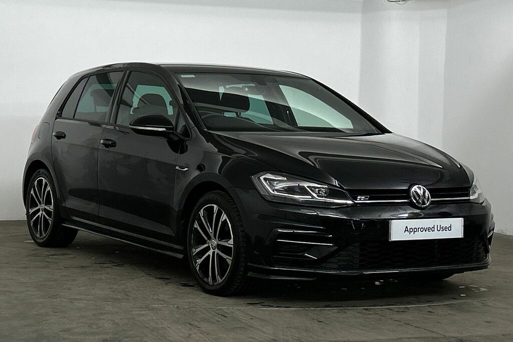 Compare Volkswagen Golf R-line Edition Tsi Evo DA20OHS Black