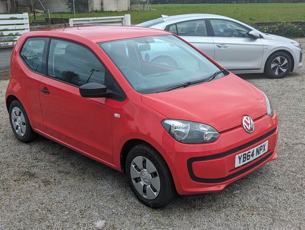 Compare Volkswagen Up 1.0 Take YB64NPX Red