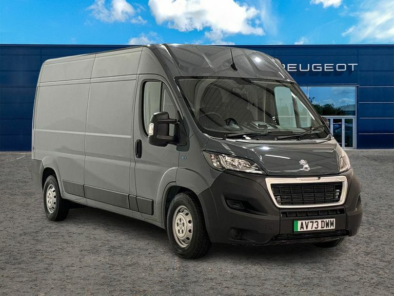 Compare Peugeot Boxer 90Kw 75Kwh H2 Professional Premium Van Panel AV73DWM Grey