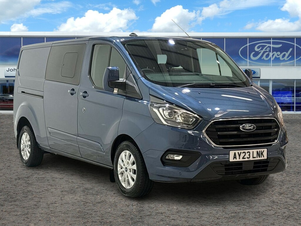 Ford Transit Custom 2.0 Ecoblue 170Ps Low Roof Dcab Limited Van Blue #1