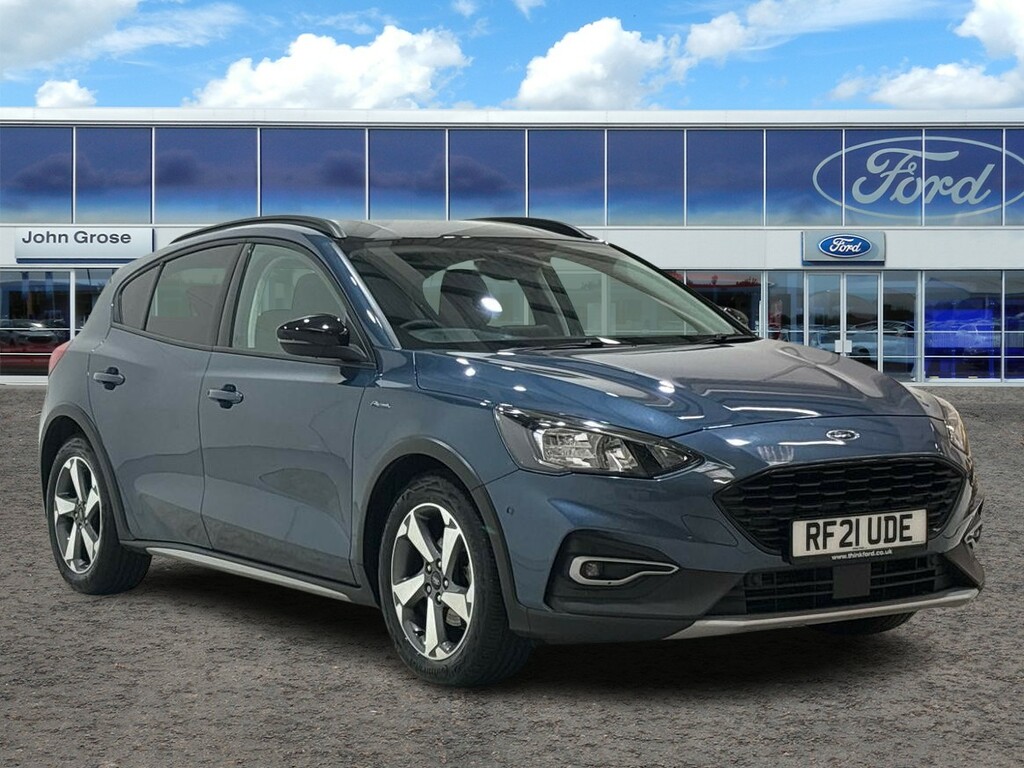 Compare Ford Focus 1.0 Ecoboost Hybrid Mhev 125 Active Edition Ha RF21UDE Blue