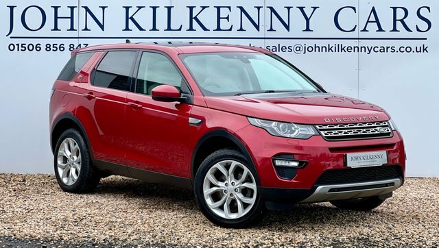 Compare Land Rover Discovery Sport Estate SP65KRE Red