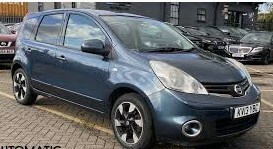 Compare Nissan Note 1.4 N-tec SN13YMZ Blue