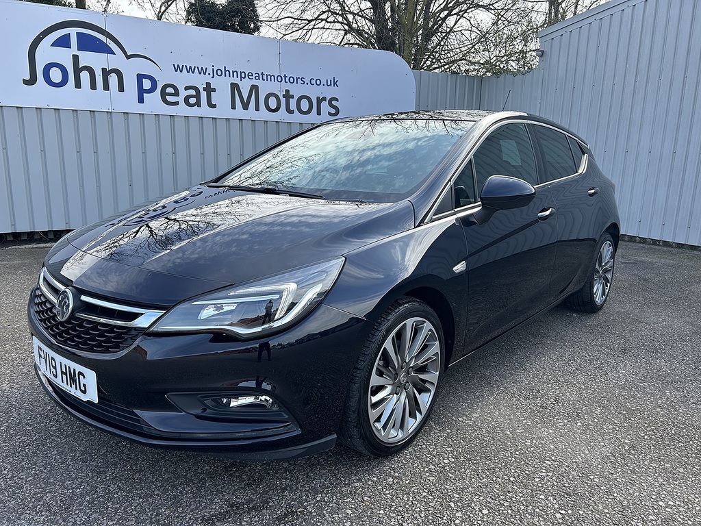 Compare Vauxhall Astra 1.4I Turbo Griffin FY19HMG 