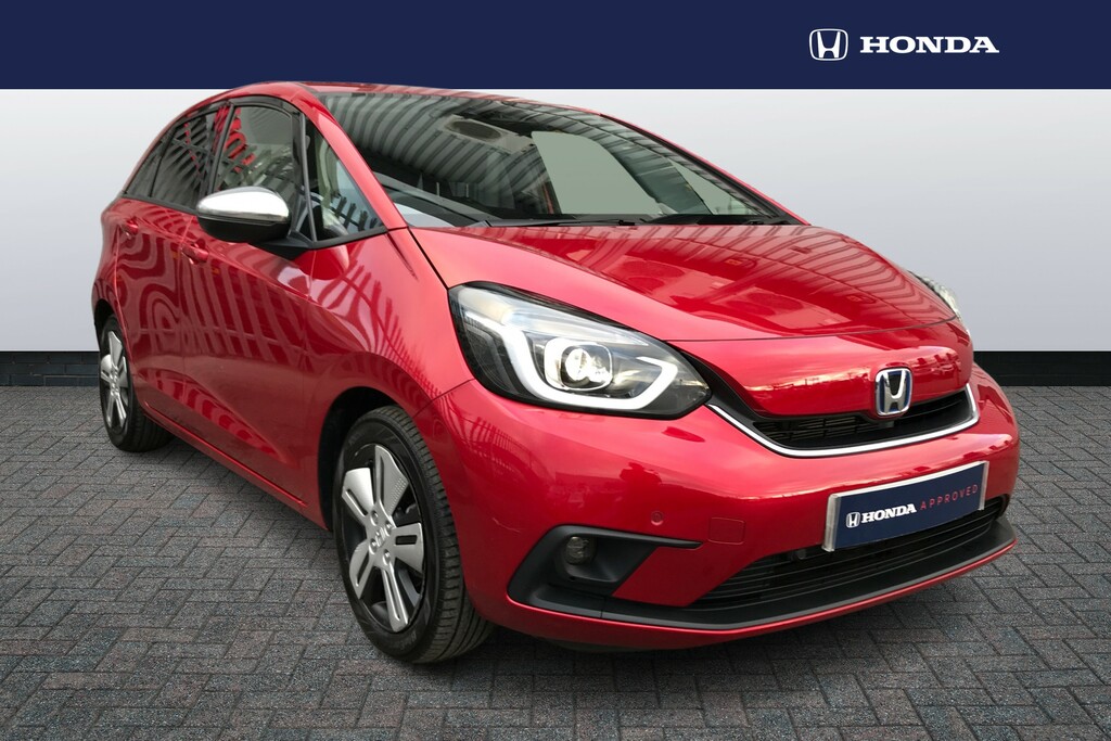 Compare Honda Jazz 1.5 I-mmd Hybrid Ex Ecvt PO70VLU Red