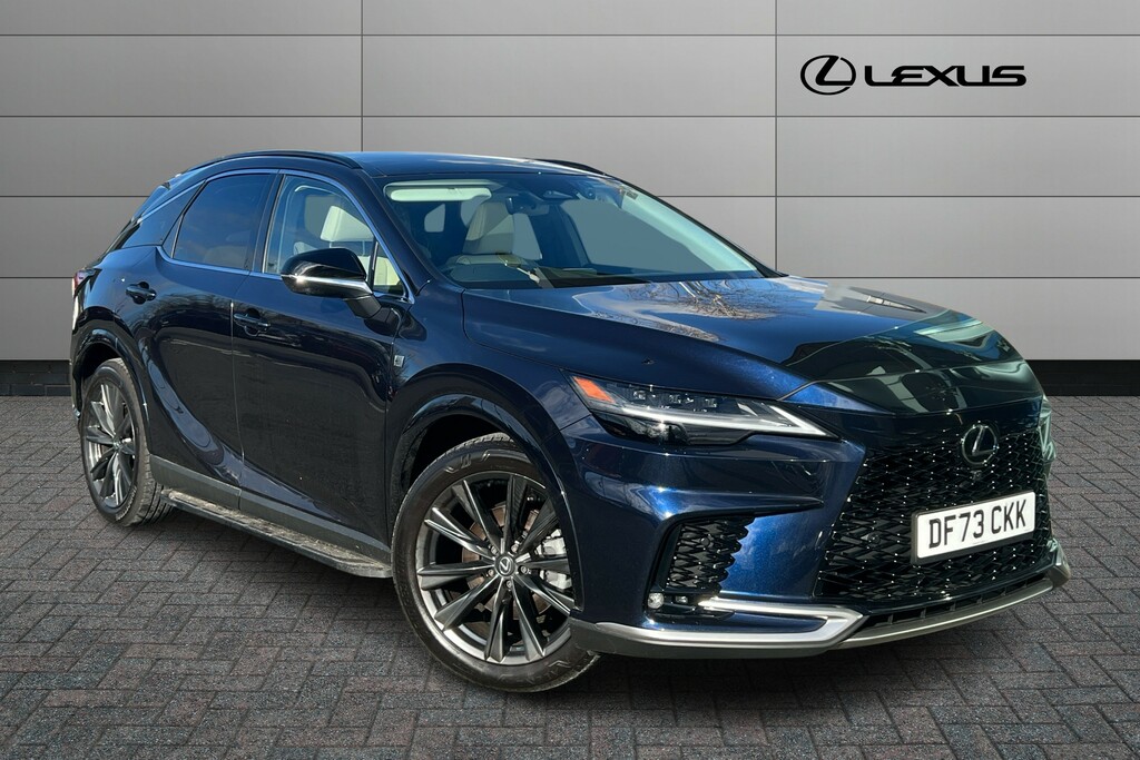 Compare Lexus RX 350H F Sport Design DF73CKK Blue