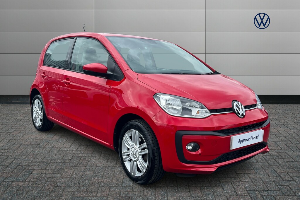 Compare Volkswagen Up 1.0 High Up BK67ZTW Red