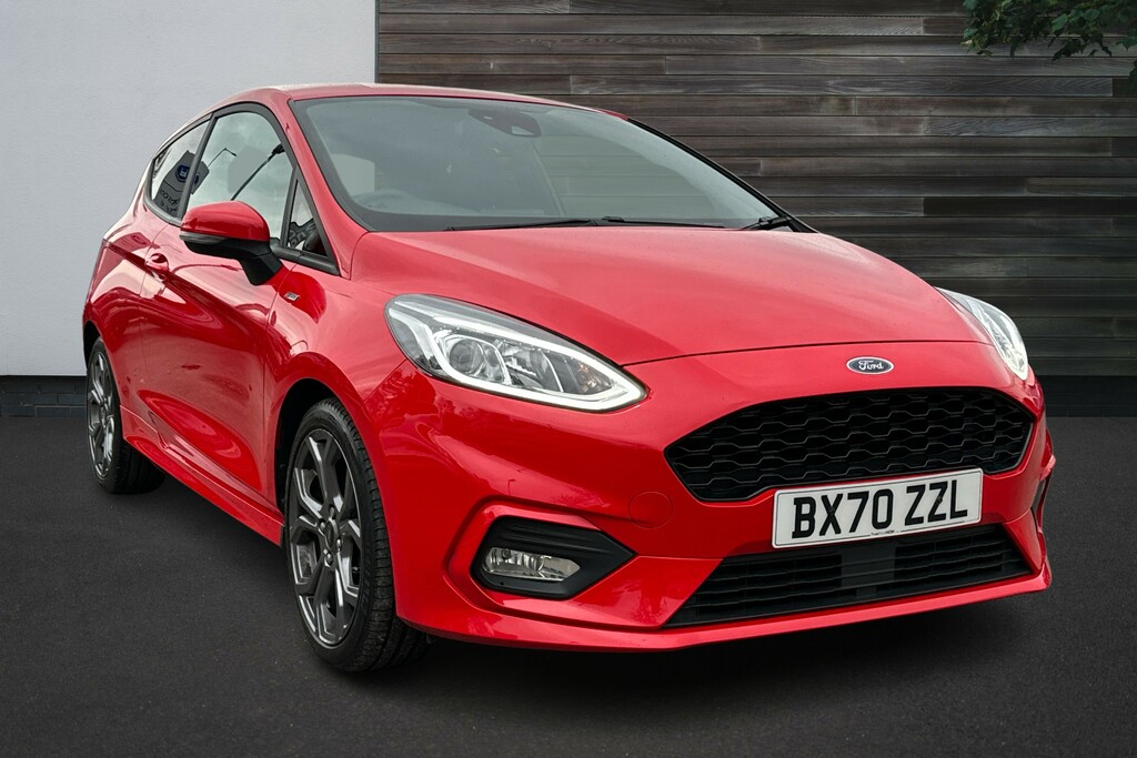 Compare Ford Fiesta St-line Edition BX70ZZL Red