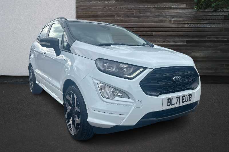 Compare Ford Ecosport St-line BL71EUB White