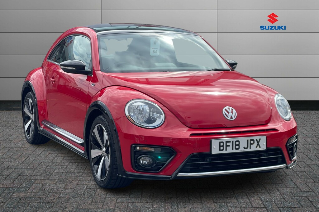 Compare Volkswagen Beetle 2.0 Tdi 150 R-line BF18JPX Red