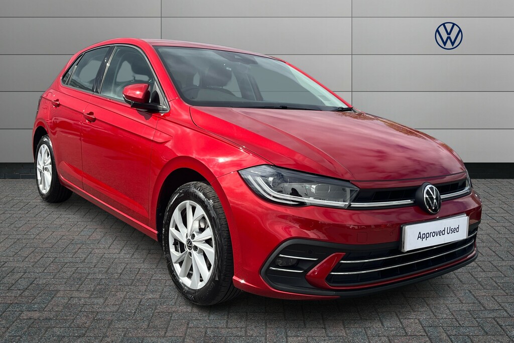 Volkswagen Polo 1.0 Tsi Style Red #1