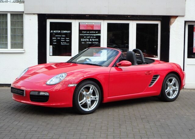 Compare Porsche Boxster 2.7 PX08SVY Red