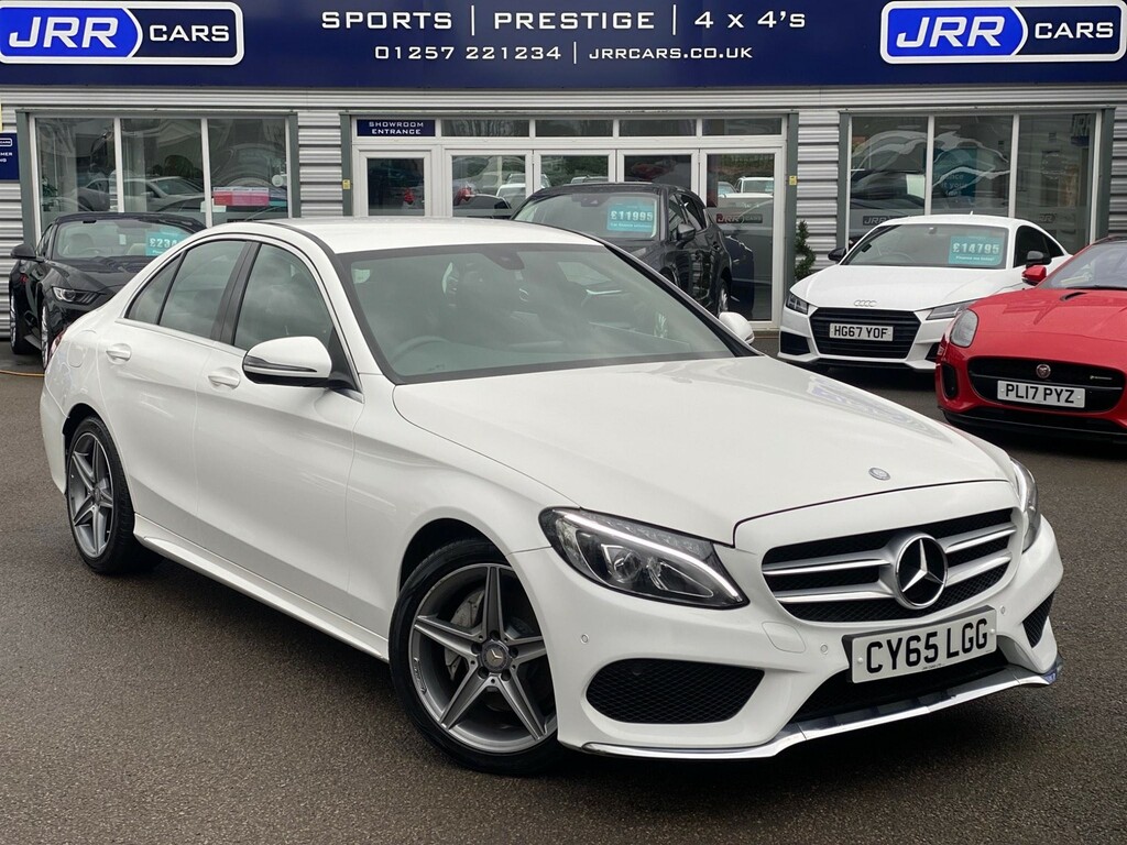 Compare Mercedes-Benz C Class 2.1 D Amg Line 7G-tronic Euro 6 Ss CY65LGG White