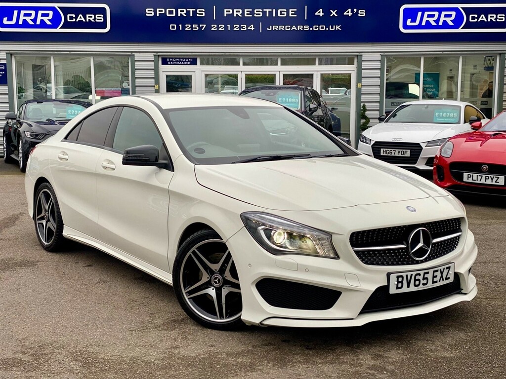 Compare Mercedes-Benz CLA Class 2.1 Amg Sport Coupe 7G-dct Euro 6 Ss BV65EXZ White