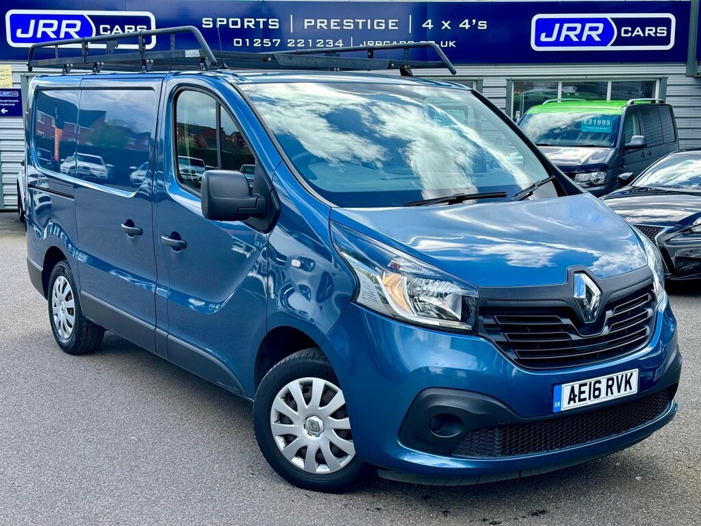 Compare Renault Trafic 1.6 Dci 29 Business Swb Standard Roof Euro 5 AE16RVK Blue