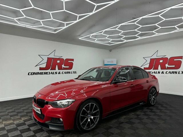 Compare BMW 3 Series Saloon RJ63RZM Red
