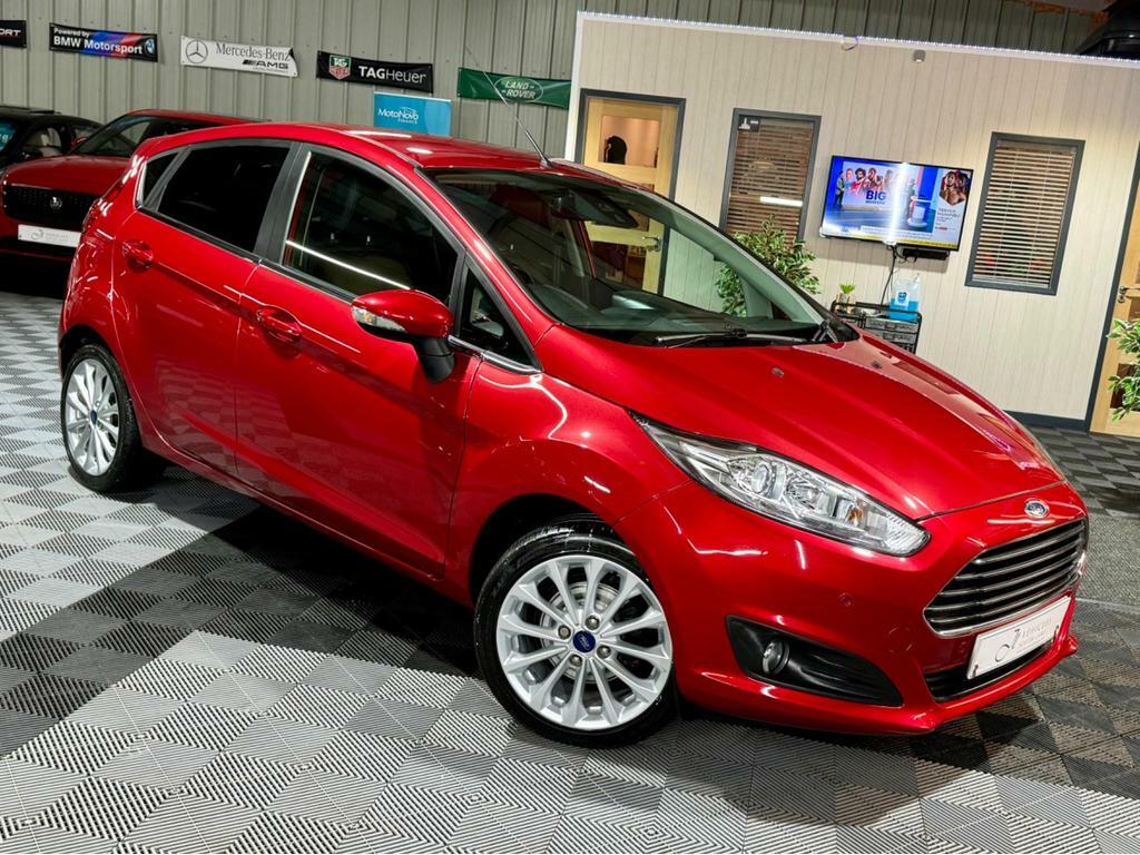 Compare Ford Fiesta Hatchback 1.0T Ecoboost Titanium X Powershift Euro EU65YVV Red