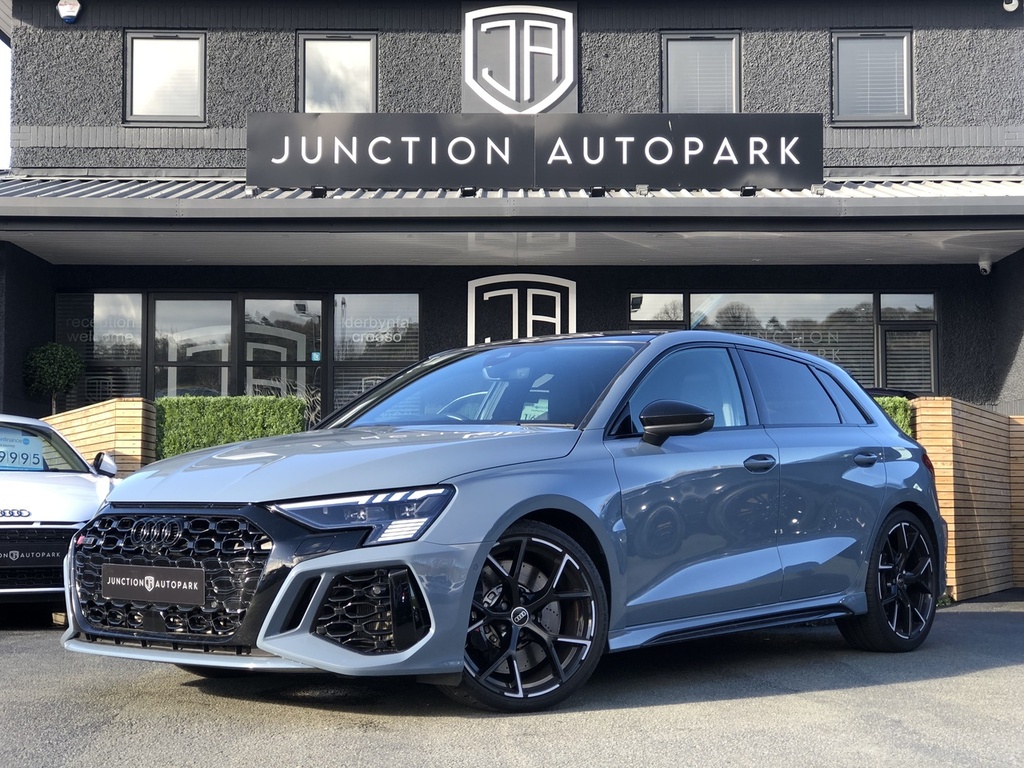 Compare Audi RS3 2.5 Tfsi Vorsprung Sportback S Tronic Quattro Euro CX71YKY Grey
