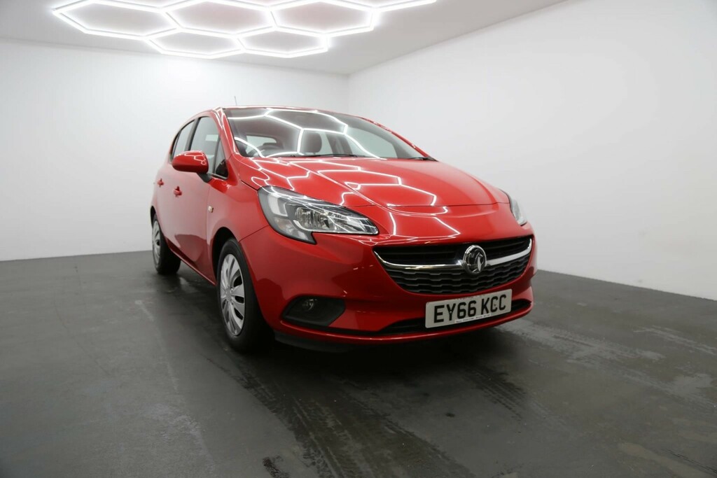Compare Vauxhall Corsa 2016 66 Design EY66KCC Red
