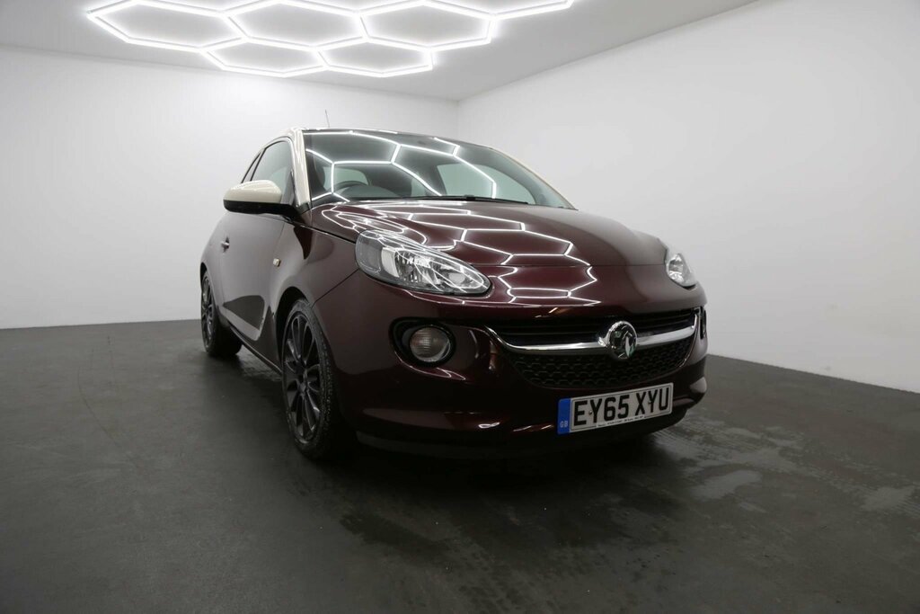 Compare Vauxhall Adam 2015 65 Glam EY65XYU Red