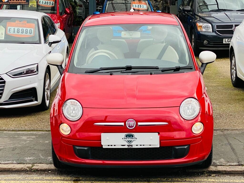 Fiat 500 Hatchback 0.9 Twinair Colour Therapy Euro 5 Ss Red #1