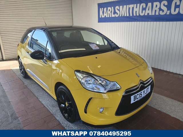 DS DS 3 1.2 Puretech Dstyle Nav Ss 109 Bhp Yellow #1