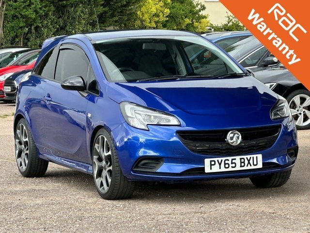 Compare Vauxhall Corsa 1.6 Vxr 202 Bhp PY65BXU Blue