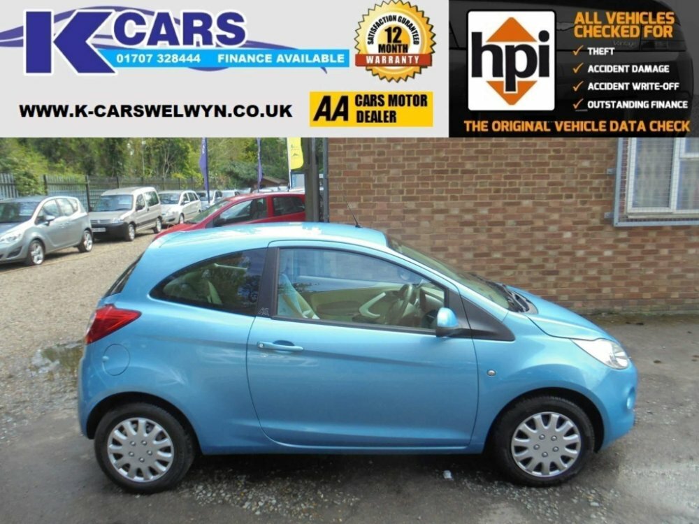 Compare Ford KA Style SK09YKO Blue