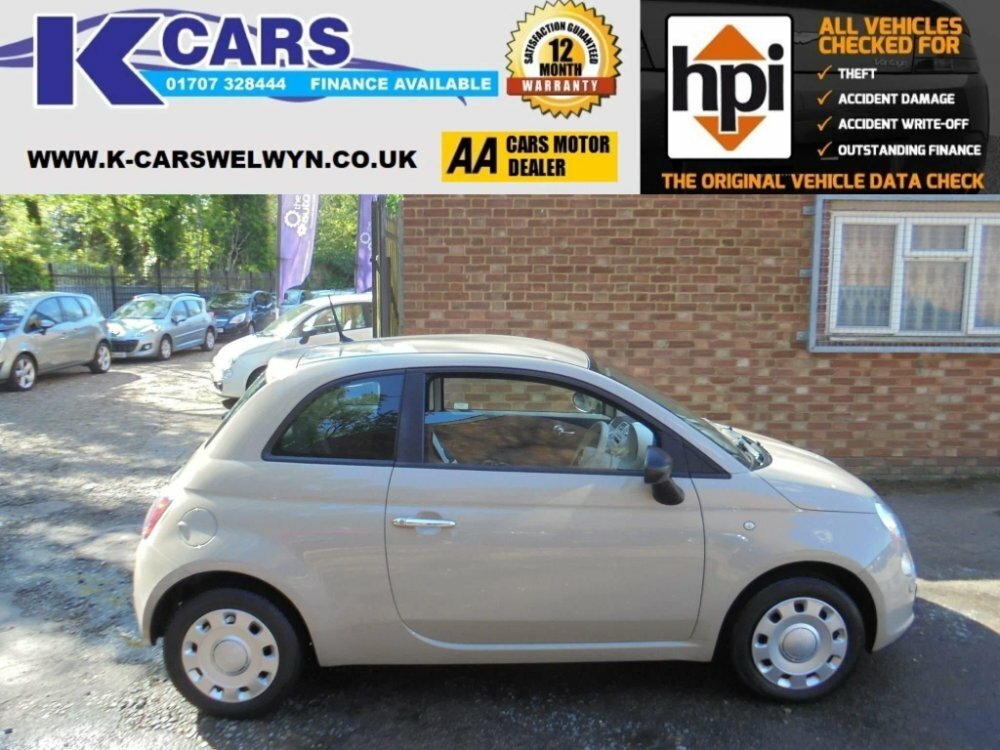 Compare Fiat 500 1.2 Pop Euro 6 Ss NV15OTH 