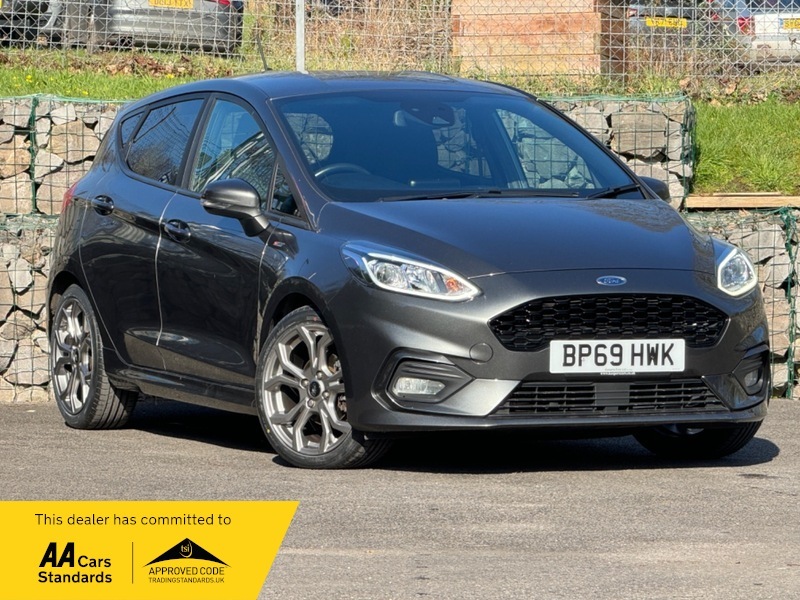 Compare Ford Fiesta 1.0T St-line BP69HWK Grey