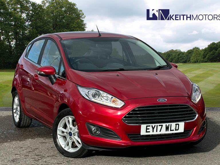 Compare Ford Fiesta 1.0 Ecoboost Zetec Powershift EY17WLD Red