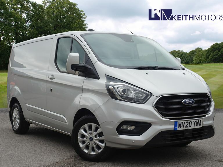 Ford Transit Custom 2.0 Ecoblue 170Ps Low Roof Limited Van Silver #1