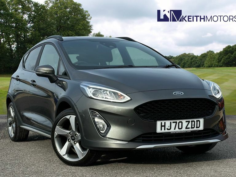 Compare Ford Fiesta 1.0 Ecoboost 95 Active Edition HJ70ZDD Grey