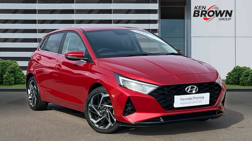 Compare Hyundai I20 1.0 T Gdi Mhev Premium Hatchback Hybrid LS22YAK Red