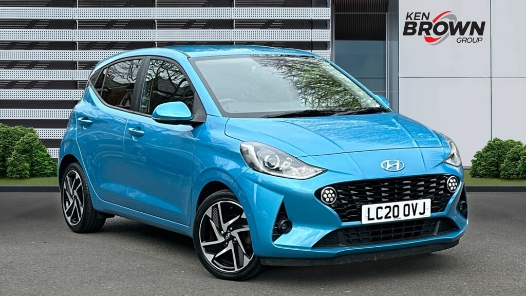 Compare Hyundai I10 1.2 Premium Hatchback Euro 6 Ss LC20OVJ Blue