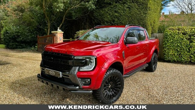 Compare Ford Ranger 3.0 V6 Wildtrak Ecoblue 240 Bhp Obsidian Edition ST73EHE Red