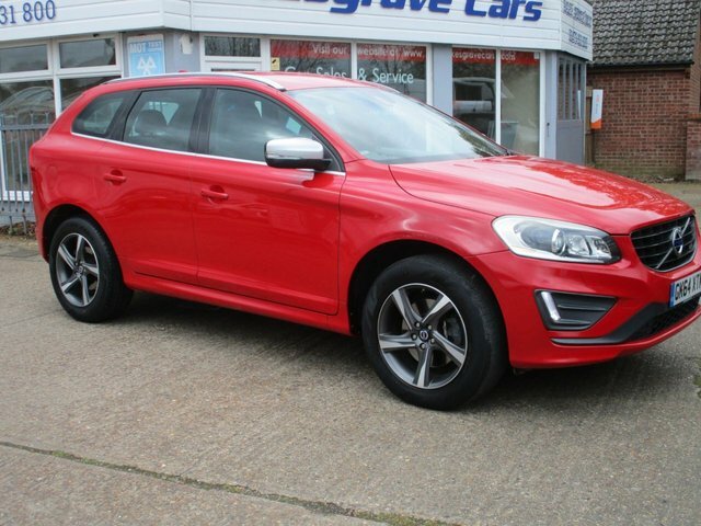 Compare Volvo XC60 2.0 D4 R-design Lux 178 Bhp GK64XTM Red
