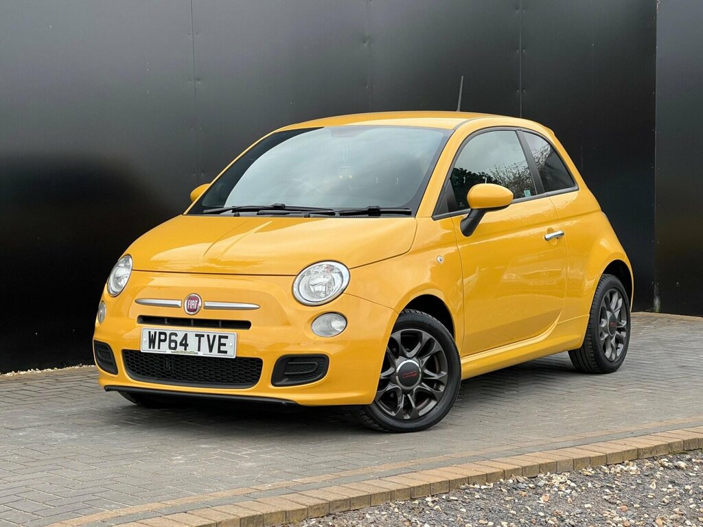 Compare Fiat 500 1.2 S Euro 6 Ss WP64TVE Yellow