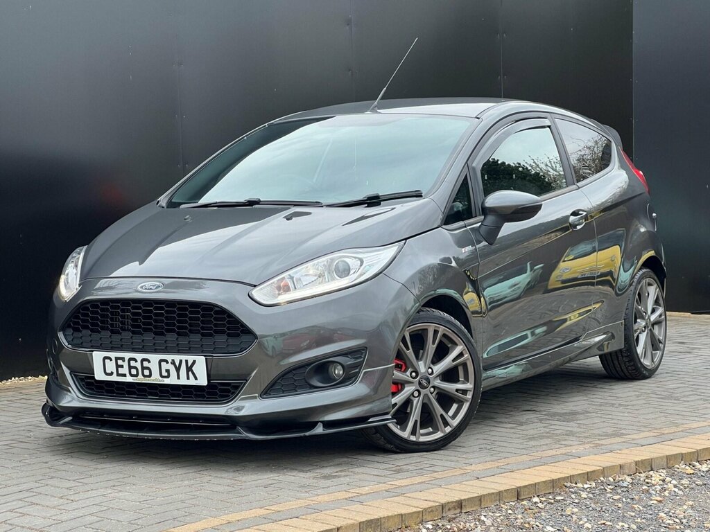 Ford Fiesta 1.0T Ecoboost St-line Euro 6 Ss Grey #1