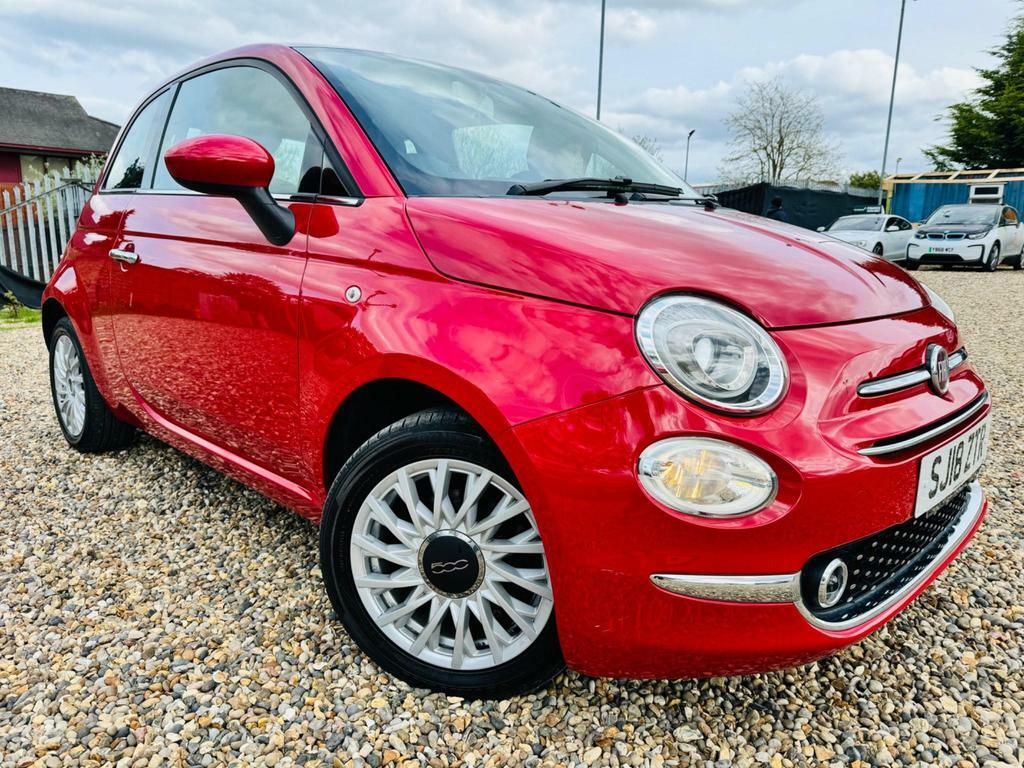 Compare Fiat 500 1.2 Lounge Euro 6 Ss SJ18ZTR Red
