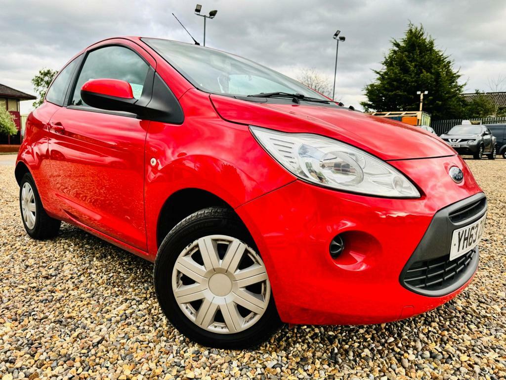 Compare Ford KA 1.2 Edge Euro 5 Ss YH63ZBN Red