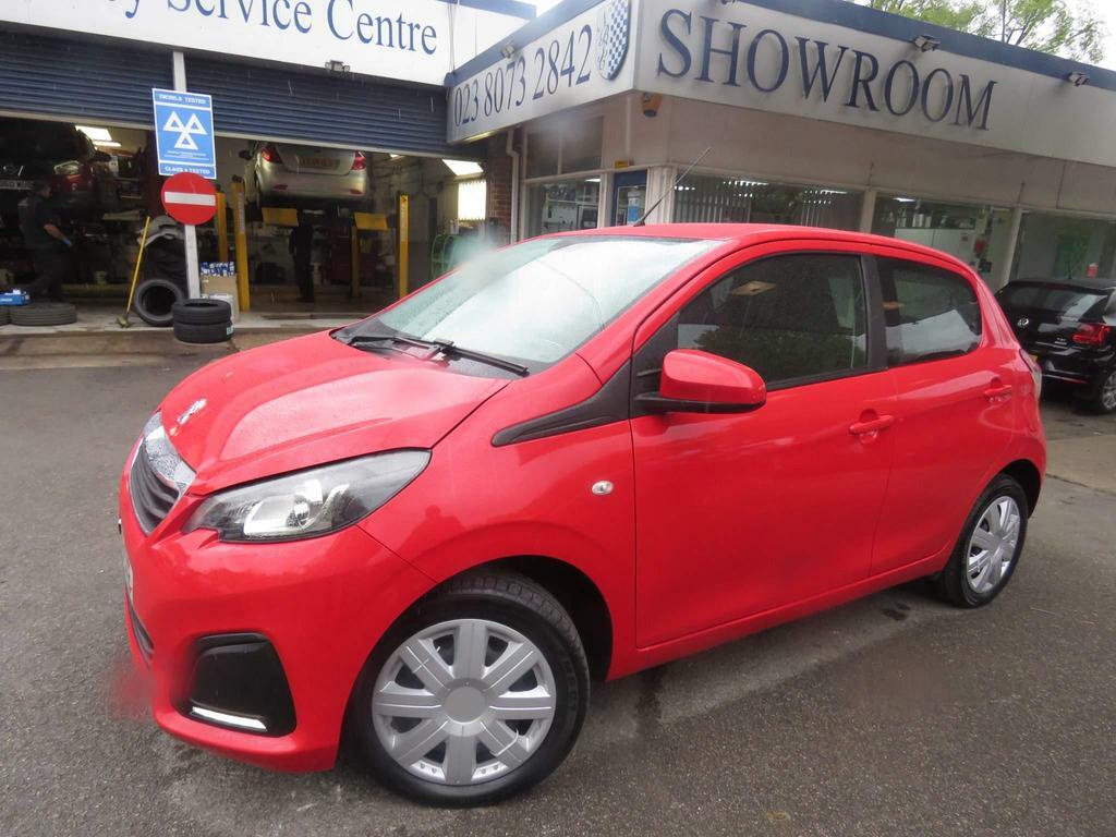 Compare Peugeot 108 1.0 Active Euro 6 WU16CXE Red
