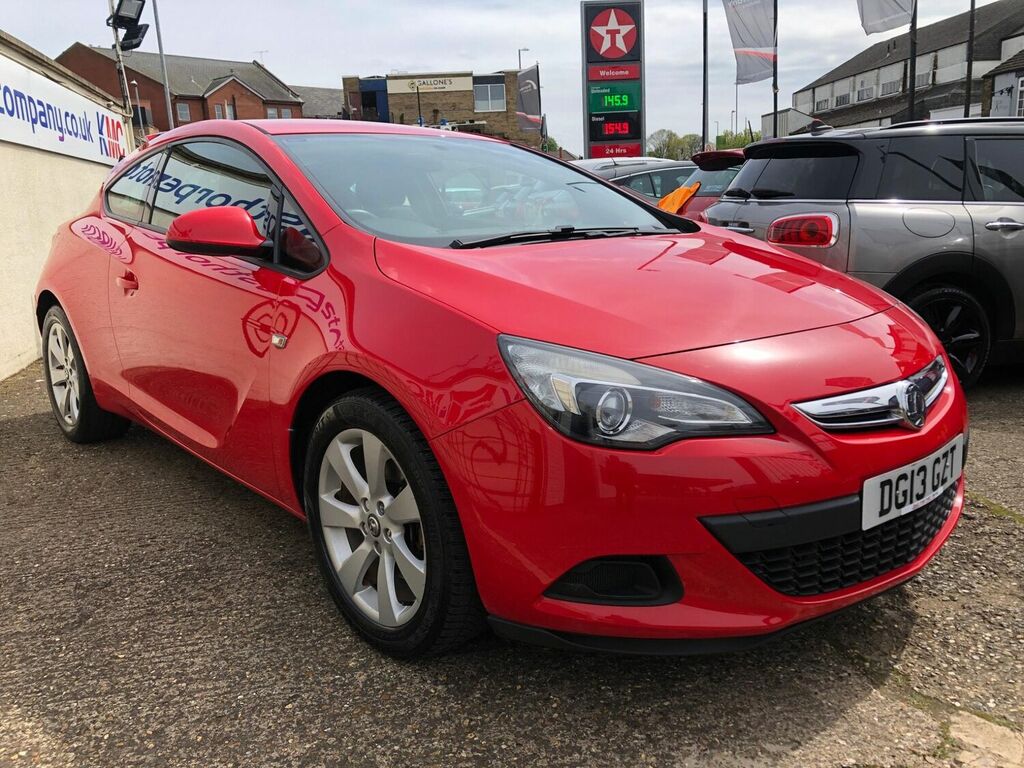 Vauxhall Astra GTC Coupe 1.4T Sport Euro 5 Ss 201313 Red #1