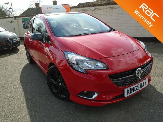 Compare Vauxhall Corsa 1.4 Limited Edition 89 Bhp FV64KDN Red